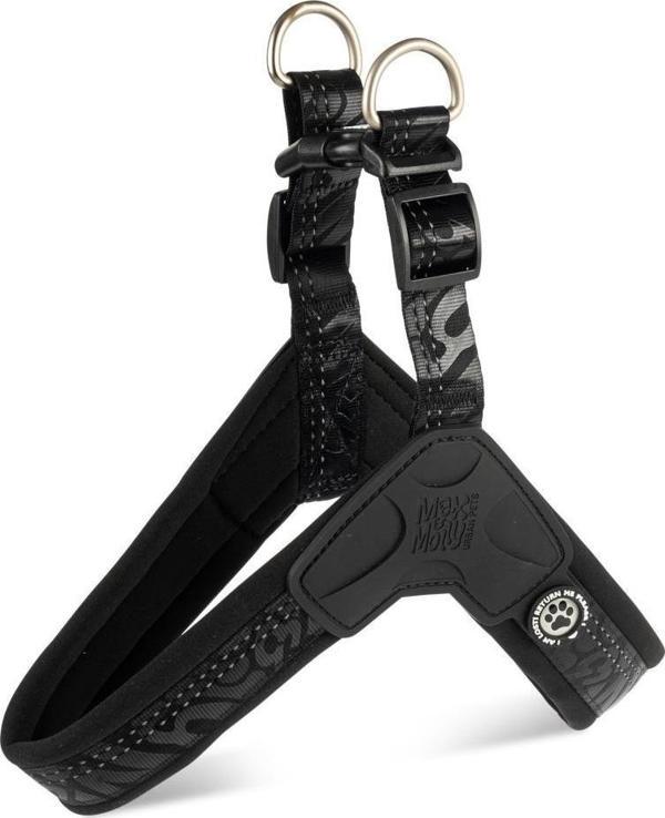 Max Molly Matrix 2.0 Akıllı Künyeli Q-Fit Köpek Göğüs Tasması Siyah Small - Image 1