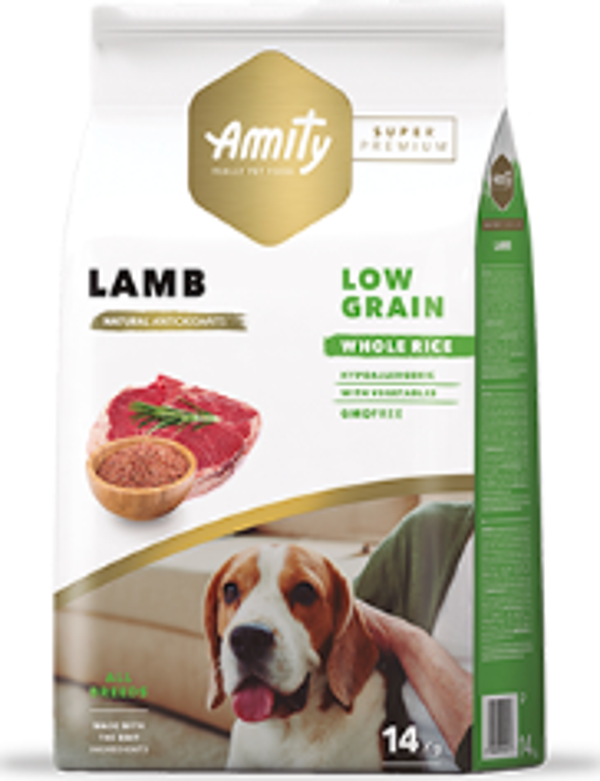 Amity Süper Premıum Kuzu Etli Yetişkin Köpek Maması 14 Kg - Image 1