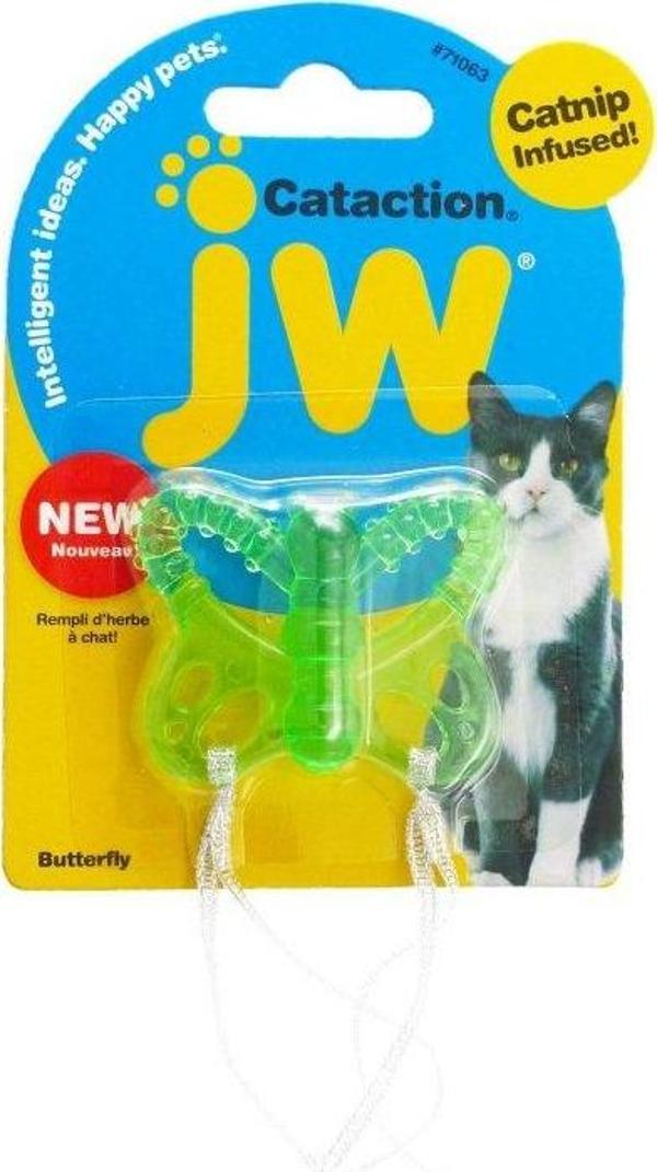 JW Cataction Püsküllü Kelebek Kedi Oyuncağı - Image 1