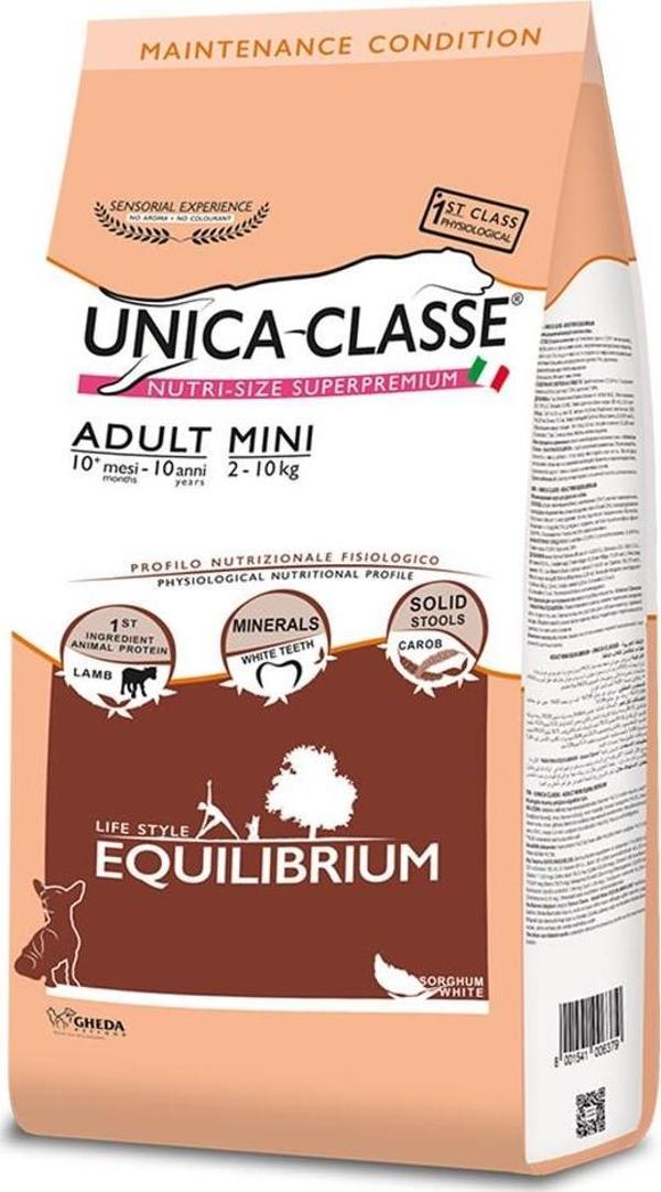 Unica Classe Kuzu Etli Hassas Küçük Irk Yetişkin Kuru Köpek Maması 2 Kg - Image 1