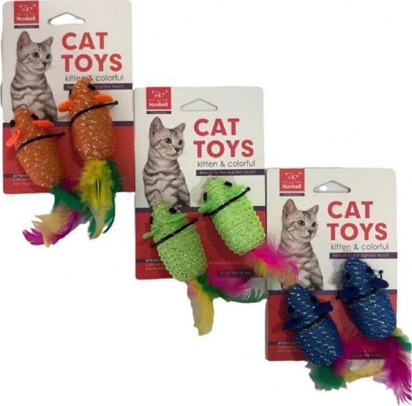 Nunbell Simli Fare Kedi Oyuncağı - Image 1