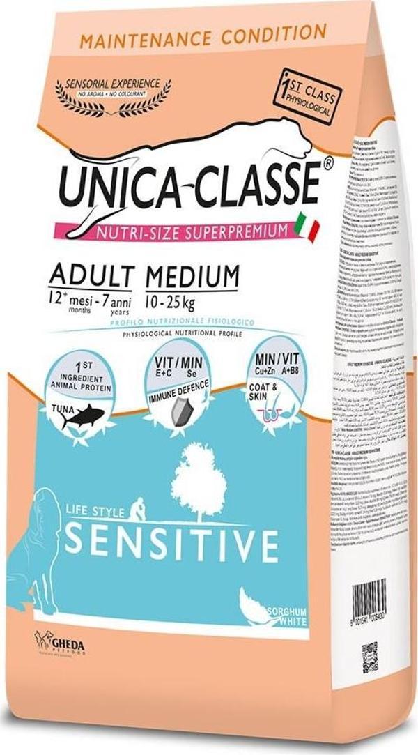 Unica Classe Ton Balıklı Hassas Yetişkin Kuru Köpek Maması 3 Kg - Image 1