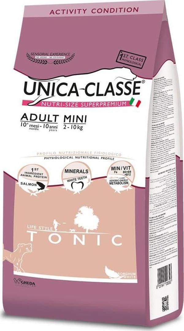 Unica Classe Tonıc Mini Adult Somon Balıklı Kuru Köpek Maması 2 Kg - Image 1