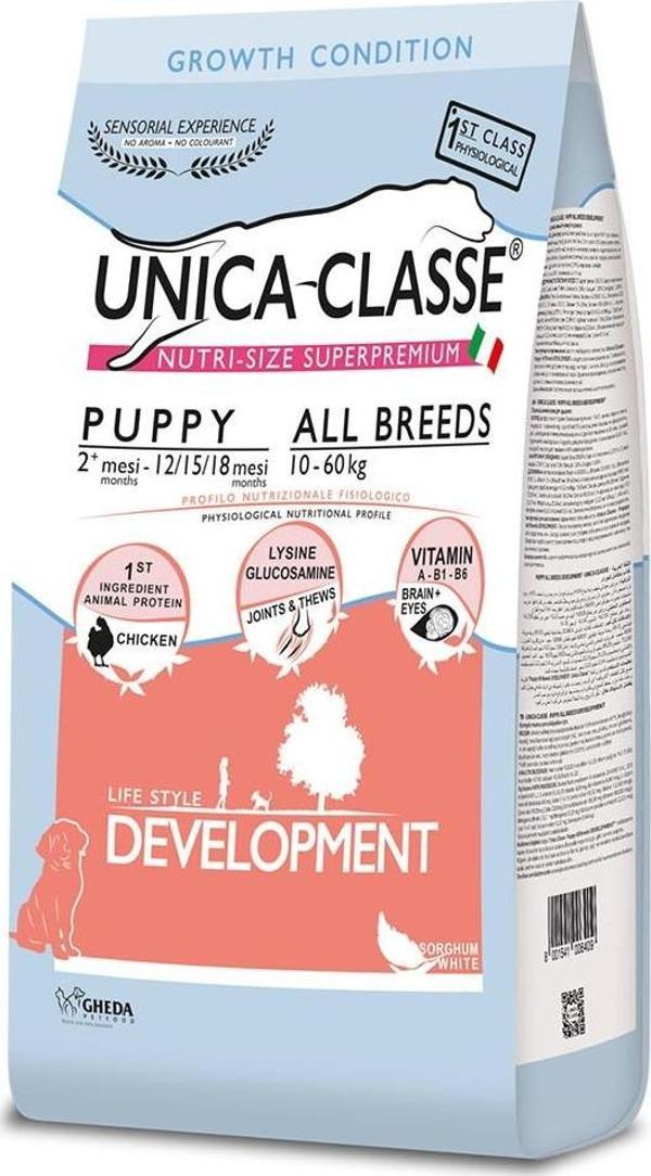 Unica Classe Yavru Mini Irk Development Tavuklu Köpek Maması 2 Kg - Image 1