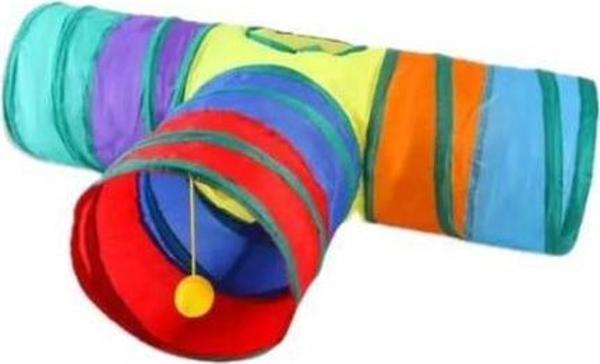 Pet Prety Üçlü Kedi Oyun Tüneli 130 Cm - Image 1