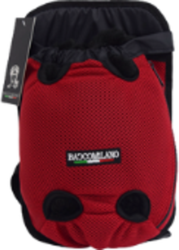Bacco Milano Ana Kucağı Çanta Ayaklı Model Kırmızı 21X32 Cm - Image 1