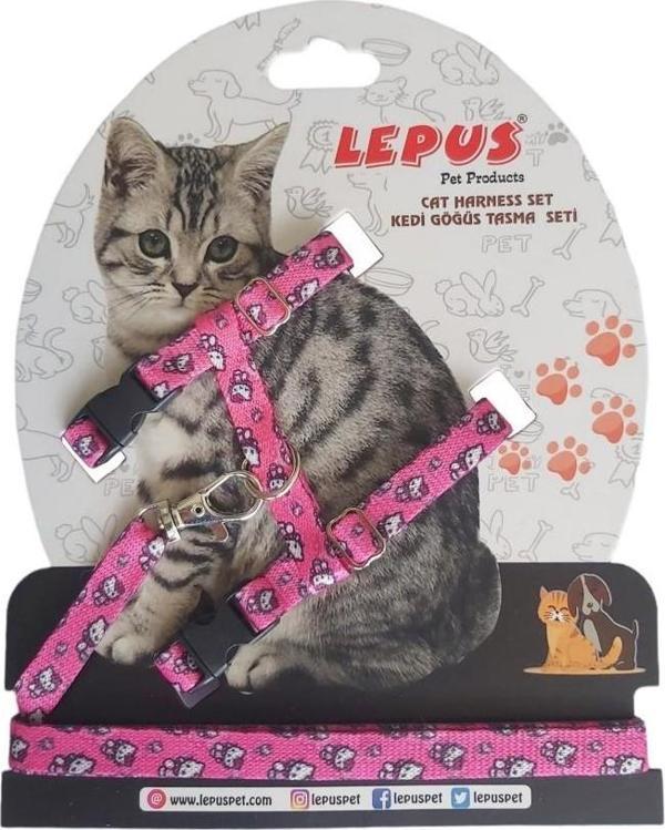Lepus Kedi Göğüs Tasması Karışık Renkli - Image 1