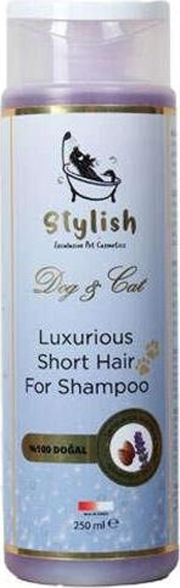 Stylish Short Hair Uzun Tüylü Kedi ve Köpek Şampuanı 250 ml - Image 1