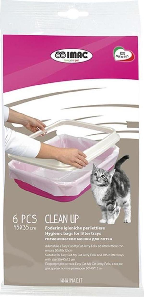 Imac Clean Up Kedi Tuvaleti Poşeti 45 x 35 Cm - Image 1