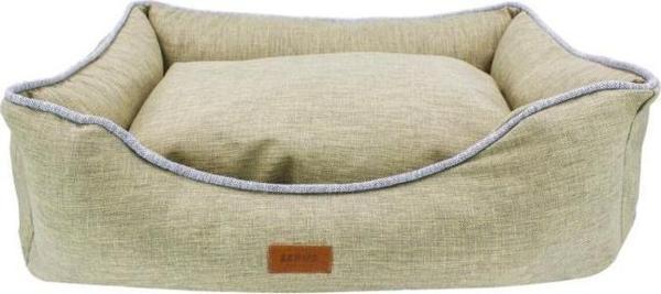 Lepus Mia Premium Köpek Yatak Haki Medium 46x61x21 Cm - Image 1