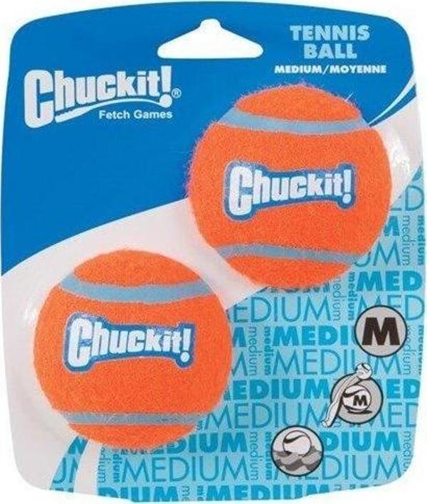 Chuckit! 2'li Köpek Tenis Oyun Topu Orta Boy - Image 1