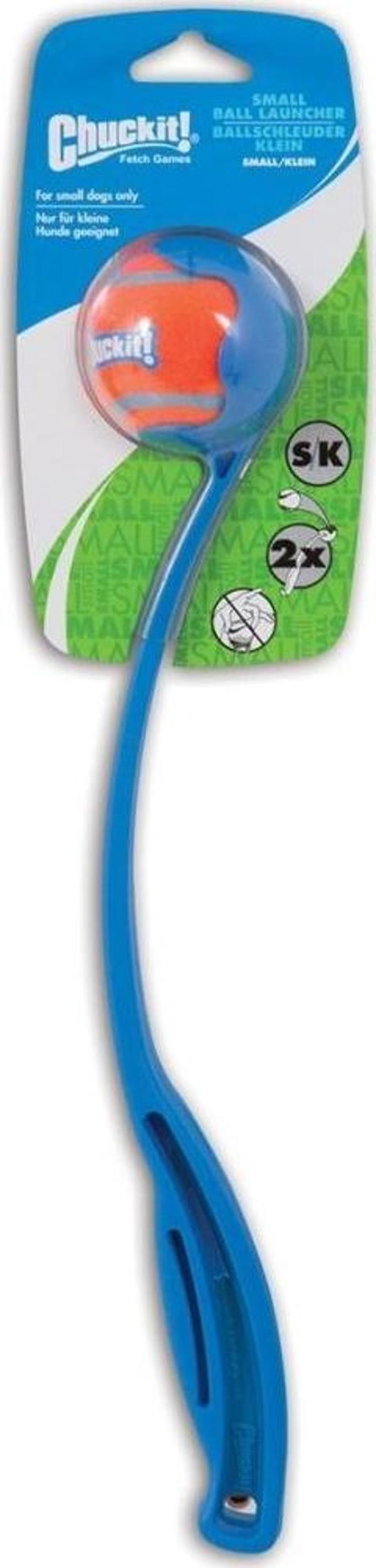 Chuckit! Sport Launcher Küçük Boy Top Fırlatıcı Tenis Topu Hediyeli - Image 1