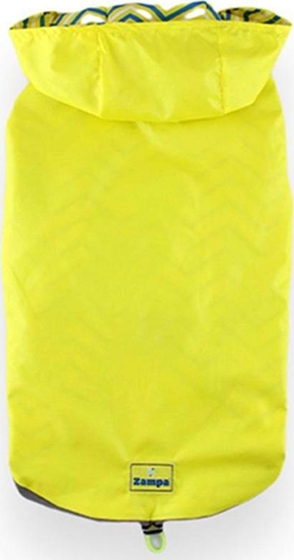 Zampa Çift Taraflı Köpek Yağmurluğu Sarı 2XSmall - Image 1