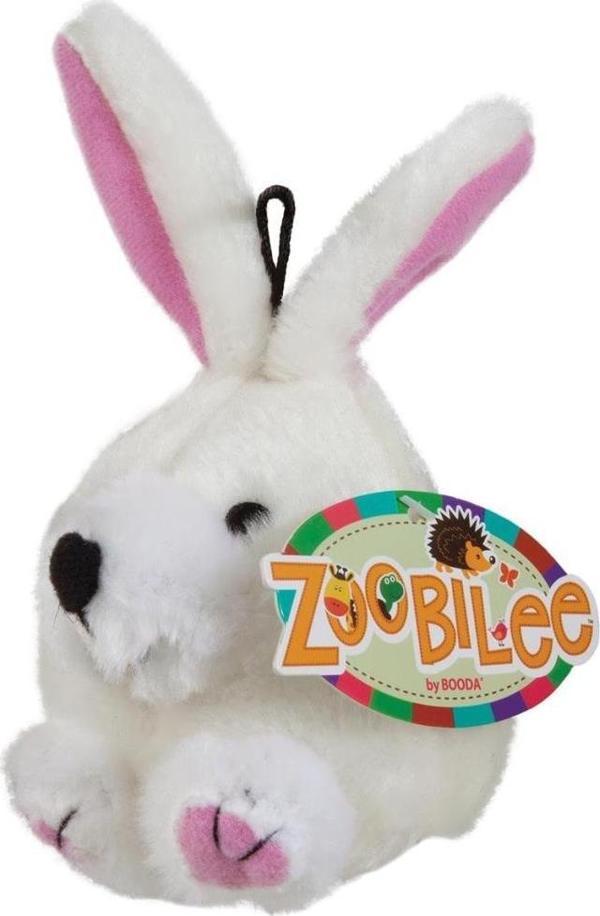 Zoobilee Rabbit Squatters Peluş Köpek Oyuncağı Sesli 10x8x10 Cm - Image 1