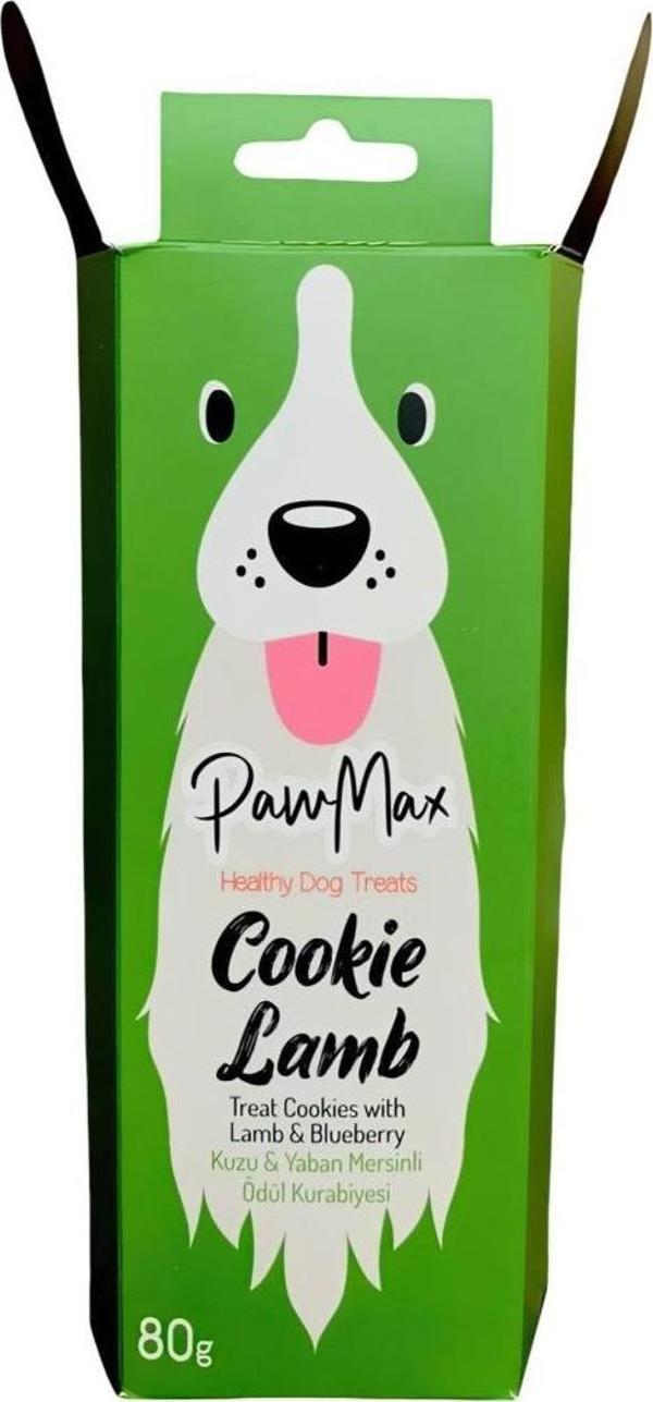 Pawmax Kuzu Etli %100 Doğal Köpek Ödül Maması Cookie Lamb 80 Gr - Image 1