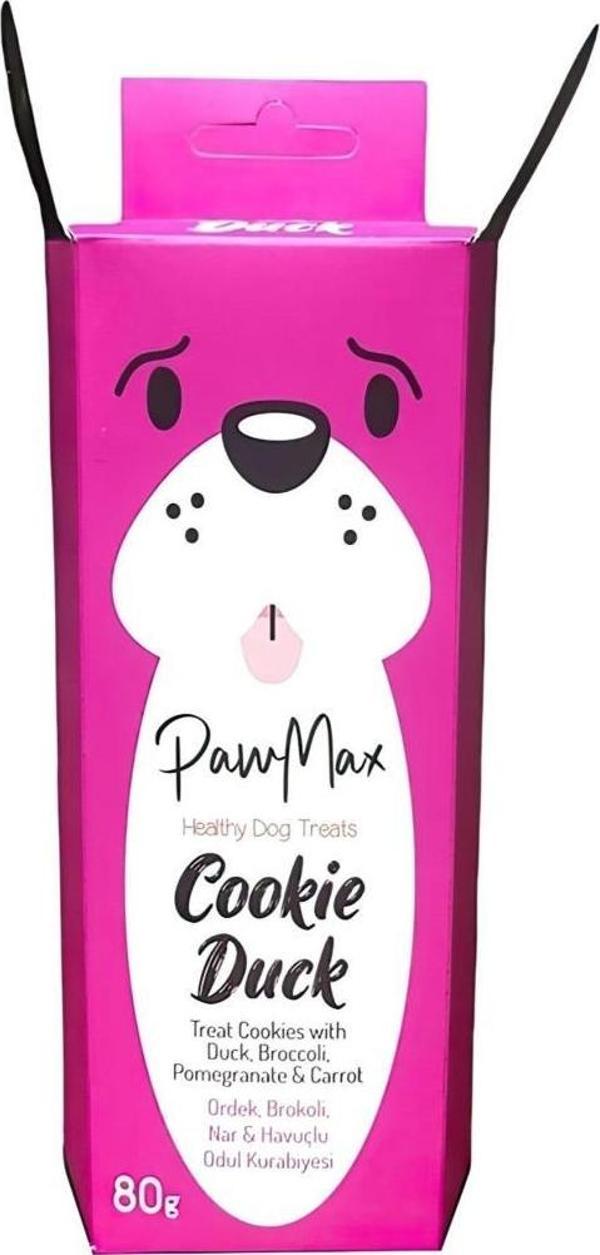 Pawmax Ördek Etli %100 Doğal Köpek Ödül Maması Cookie Duck 80 Gr - Image 1