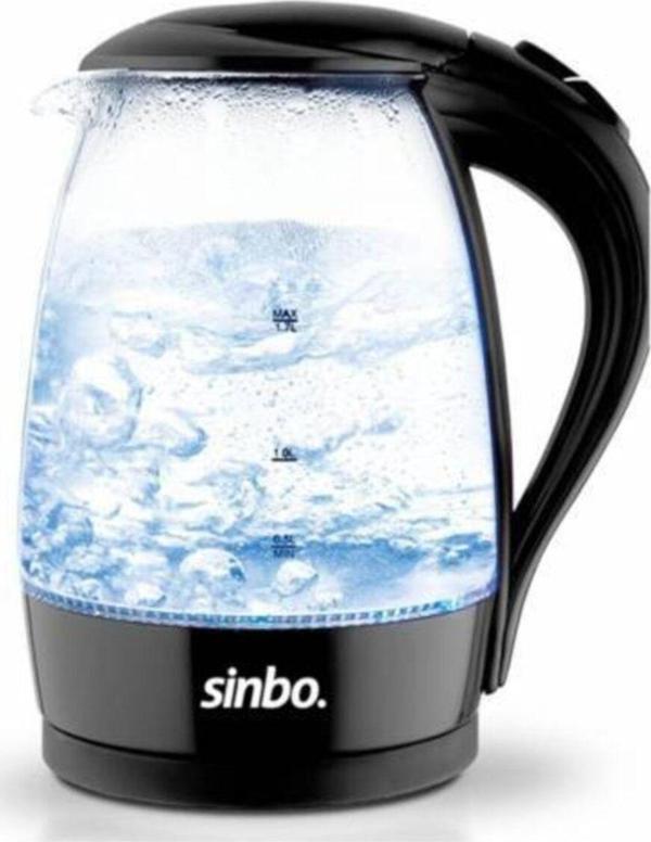 Sinbo Sk-7338 2000 W 1.7 Lt Cam Kettle Siyah - Image 1