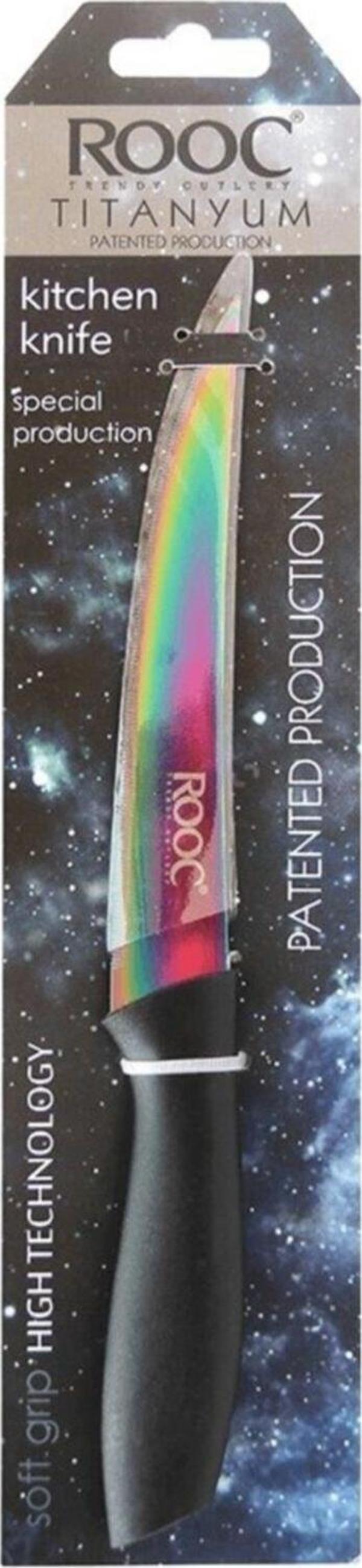 Rooc T001s Tırtıklı Bıçak, Ekmek Bıçağı  23.5 Cm - Image 1