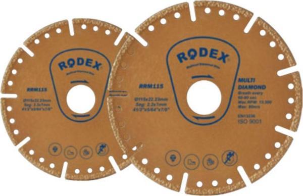 Rodex Rrm115 Multi Elmas Kesme Diski 115mm (20/120) - Image 1