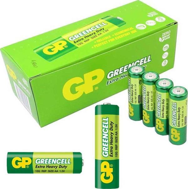 GP 15G-2S4 GREENCELL R6 AA 40LI KALEM PİL (PAKET FİYATI) - Image 1
