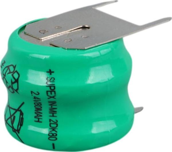SUPEX 2DK80 2.4 VOLT 80 MAH BIOS PİLİ - Image 1