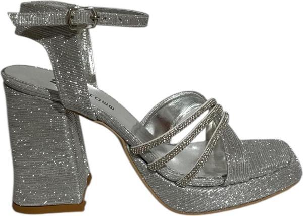 Mgb Shoes 6002 Kadın Paltform Topuklu Saten Ayakkabı (Yaz 25) - Image 1