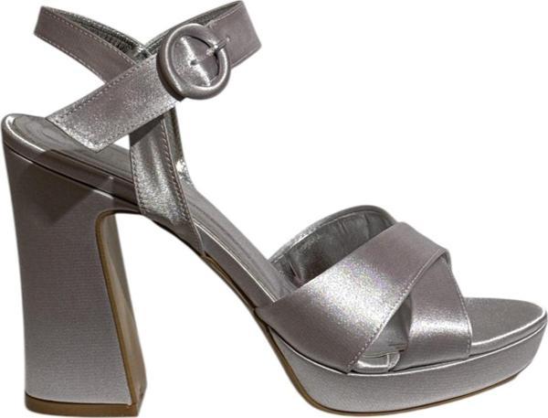 Milano Life 701 Kadın Platform Topuklu Saten Ayakkabı (Yaz 25) - Image 1