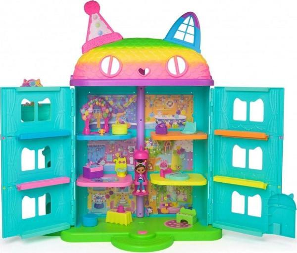 Gabby’s Dollhouse Festival Evi Eğlenceli Müzikli Oyun Seti Yeni - Image 1