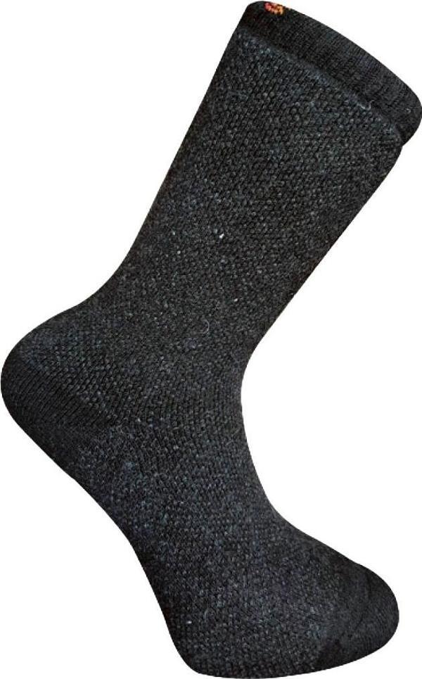 Kuzu Yünü Havlu Erkek Çorabı - Huskey - Antrasit - No: 41-44  (13903) - Image 1