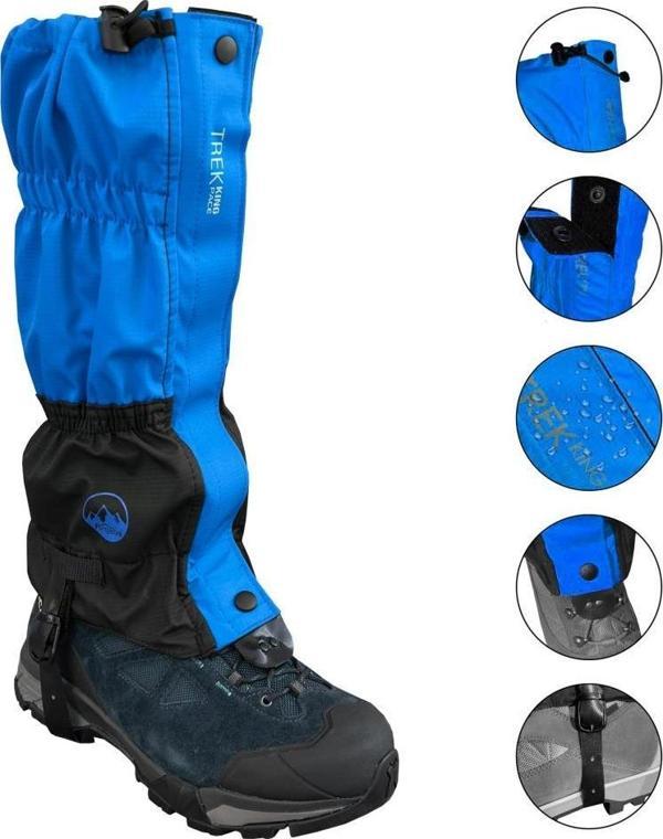 Argeus Trekking Pace Outdoor Tozluk Mavi-Siyah - Image 1