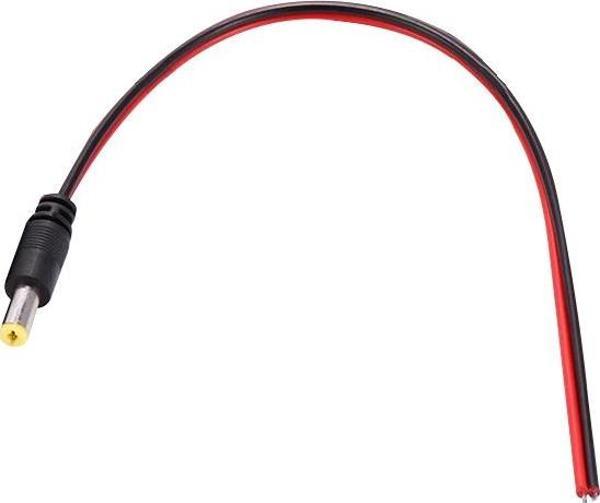 TK 34 FİŞ KABLOLU TEK UÇLU KAMERA İÇİN 20 CM DC POWER JACK - Image 1