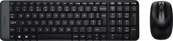 LOGITECH MK220 Q TR SIYAH KABLOSUZ KLAVYE+MOUSE SET - Image 1