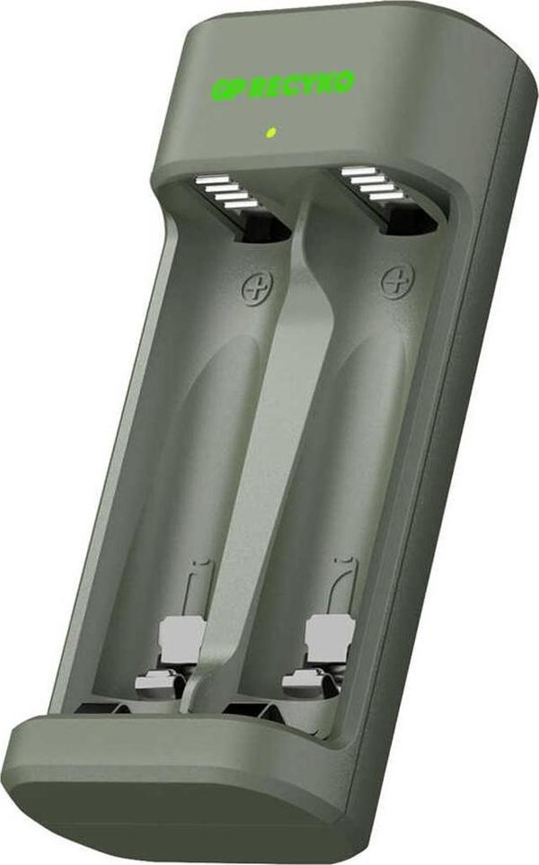 GP RECYKO E221 USB 2LÜ AA - AAA PİL ŞARJ CİHAZI PİLSİZ (GPACSE221004 GPE221R21-2GTLB1) - Image 1