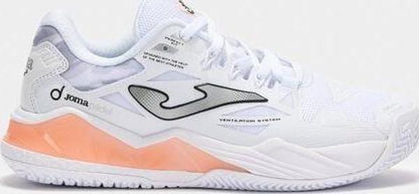 Joma Spin Lady 2502 Blanco All Court Kadın Tenis Ayakkabısı TSPILS2502OM - Image 1