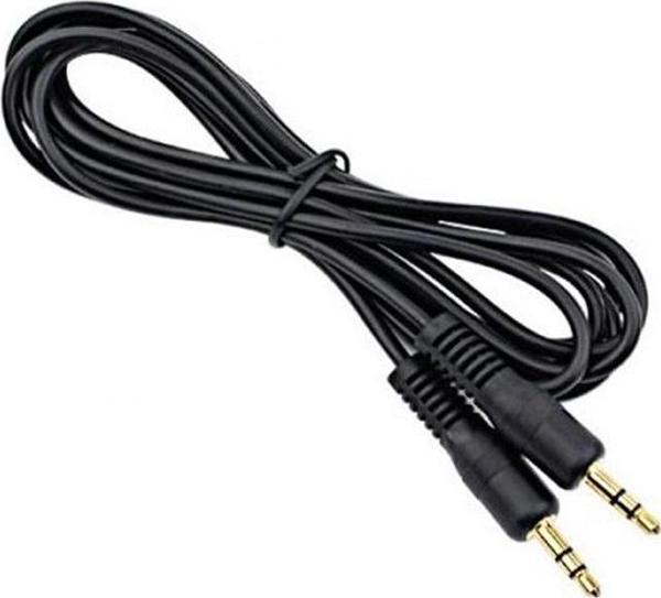 Ayt Fully G-502B 3.5 Mm Stereo Erkek Erkek 1.5 Metre Aux Kablo Teyp Ses Kablosu - Image 1