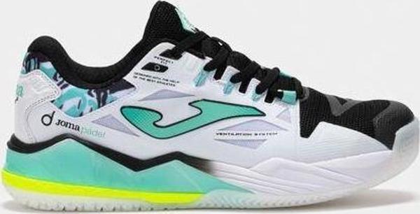Joma Spin Men 2542 Blanco Turquesa All Court Erkek Tenis Ayakkabısı TSPINS2542OM - Image 1