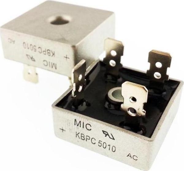 Ayt 50 A 1000 Volt Kbpc Köprü Diyot 5010 Alternatif Akımı Doğru Akıma Çevirici Dönüştürücü - Image 1