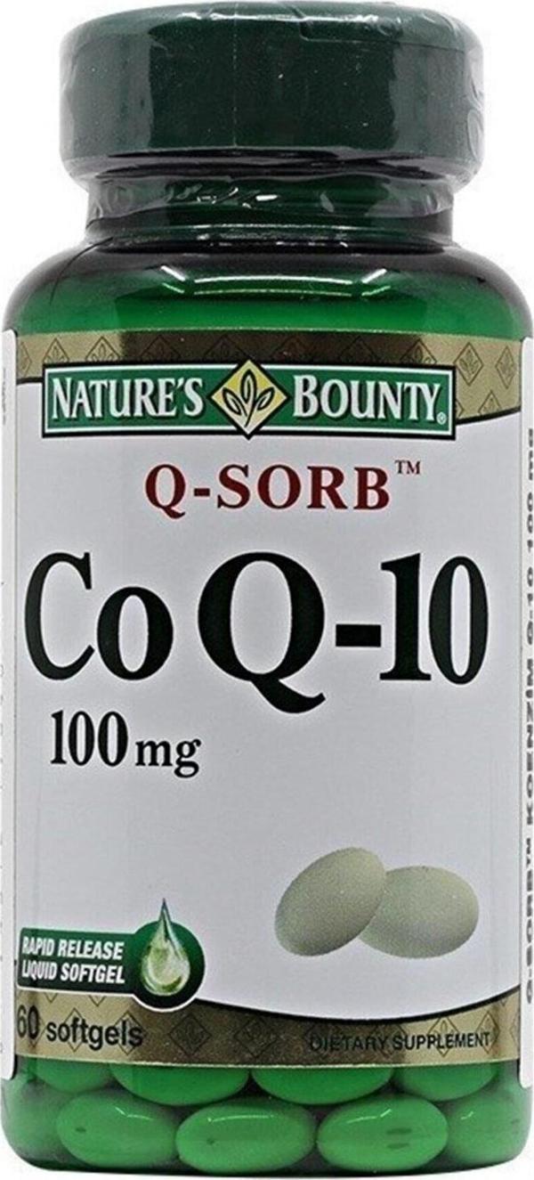 Nature's Bounty CoQ-10 100 mg 60 Softgel - Image 1