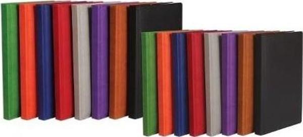 Keskin Color Ciltli Termo Deri Defter Karışık Renk (Asorti) 14X20Cm 160 Yaprak Kareli 418862-99 - Image 1
