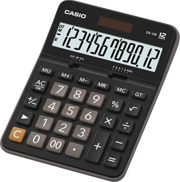 Casio Dx-12-B 12 Hane Hesap Makinesi - Image 1