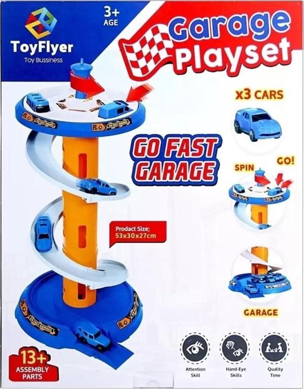 Güven Garage Playset Otopark Oyun Seti - Image 1