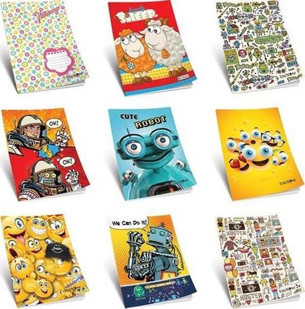 Çınar A5 Kaye Defter (Dikişli) Karton Kapak Kareli 60 Yaprak 60/4 11005 (12 Li Paket) - Image 1