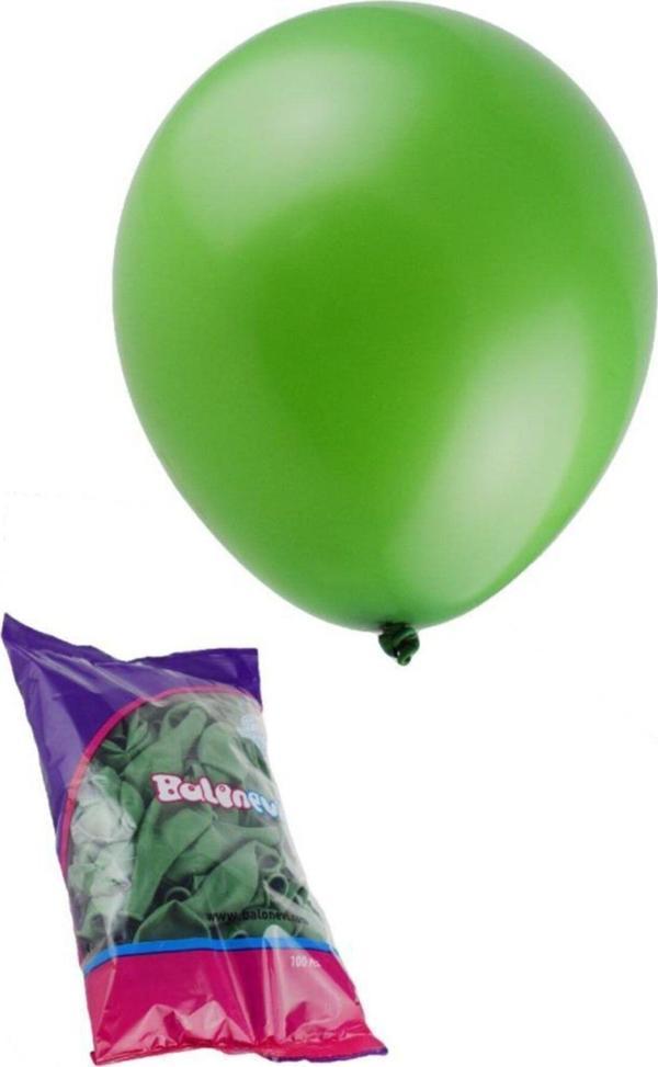 Bafix 12" Balon Yeşil (100 Lü Paket) - Image 1