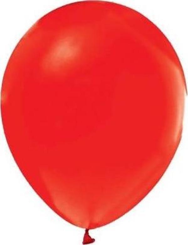 Bafix Balon 12 Inc Metalik Kırmızı (12 Li Paket) BMB1112TMT8617 - Image 1