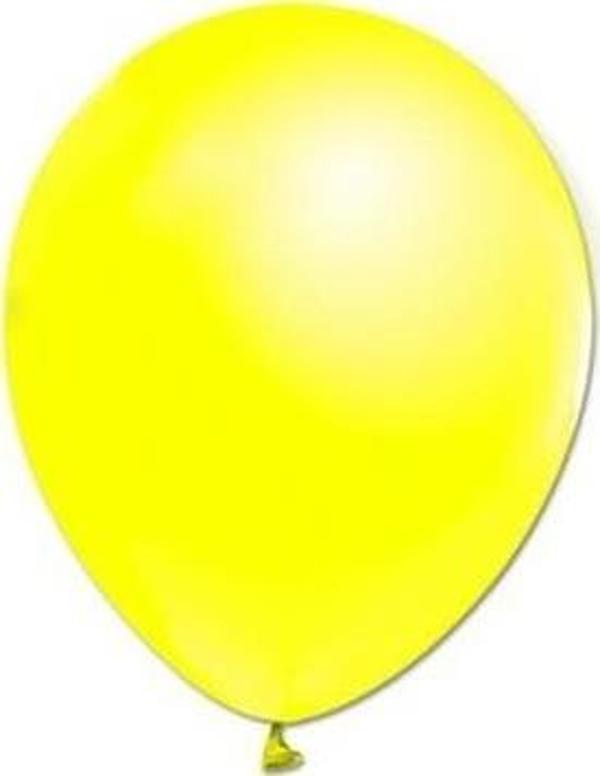 Bafix Balon 12 Inc Metalik Sarı (12 Li Paket) BMB1112TMT8631 - Image 1