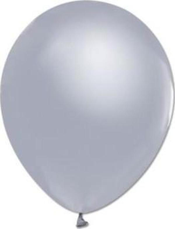 Bafix Balon 12 Inc Silver (12 Li Paket) BMB1112TMT8754 - Image 1
