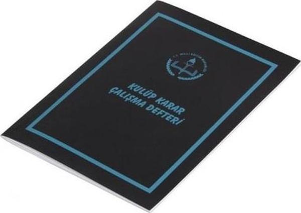 Gülpaş G406 Öğrenci Kulup Karar Ve Çalışma Defteri Plastik Kapak 406 - Image 1