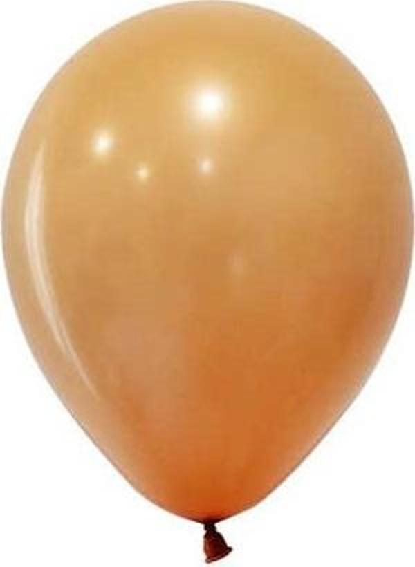 Bafix Balon 12" Baskı Karamel (100 Lü Paket) - Image 1