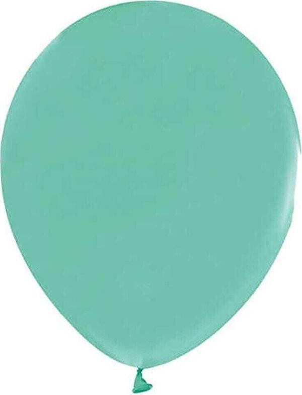 Bafix Balon 12" Baskı Su Yeşili (100 Lü Paket) - Image 1