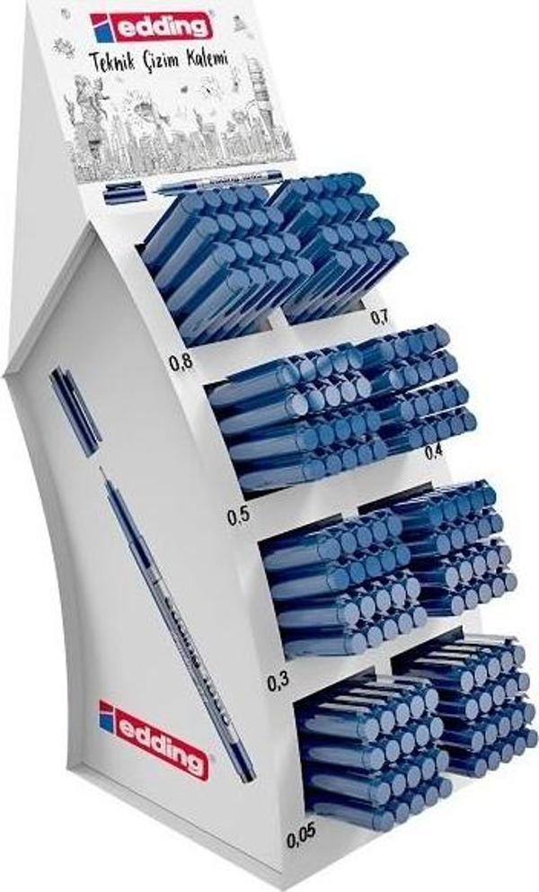 Edding Teknik Çizim Kalemi 160 Lı Display Set Ed1880 - Image 1